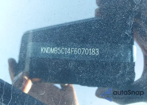 2015 Kia Sedona Lx из США, поврежденный, VIN KNDMB5C14F6070183